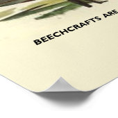 Poster voor beechcraft #1 (Hoek)