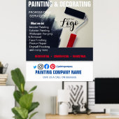 POSTER VOOR BEWERKEN EN DECORATEREN (Thuiskantoor)