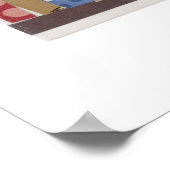 Poster voor bibliotheekrol (Hoek)