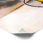 Poster voor bierreclame (Hoek)