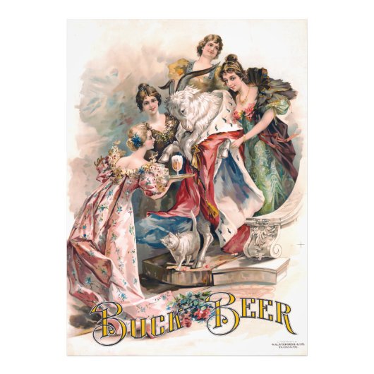 Poster voor bierreclame (Voorkant)