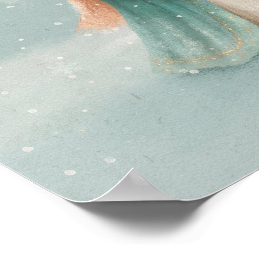 Poster voor bosdieren (Hoek)