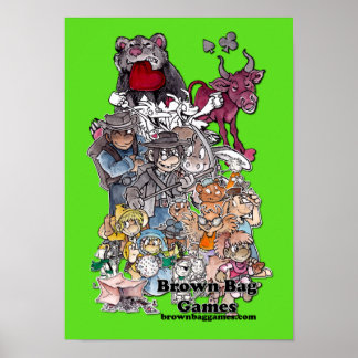 Poster voor Brown Bag Games Character