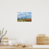 Poster voor buisjes en tulpen (Keuken)