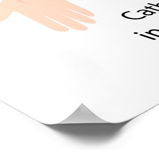 Poster voor cardiale catheterisatie (Hoek)