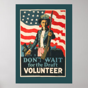 Poster voor de Baltische Volunteer