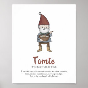 Poster voor de definitie van Tomte Gnome