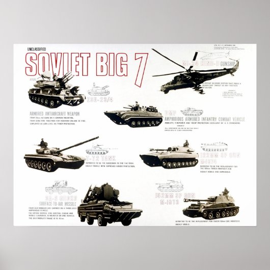 Poster voor de erkenning van het Sovjetleger, koud (Voorkant)