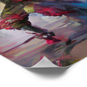 poster voor de illustratie van de fantasiefantasie (Hoek)