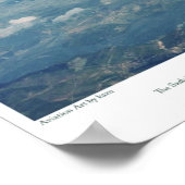 Poster voor de luchtvaartkunst "Saab AJ37 Viggen" (Hoek)