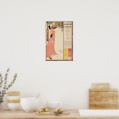 Poster voor de publicatie van het Gele Boek (Keuken)