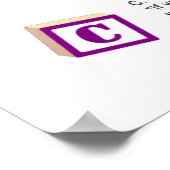 POSTER voor de redding van ABC (Hoek)