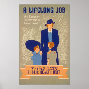 Poster voor de volksgezondheid