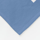 Poster voor de wintersport fleece deken (Hoek)