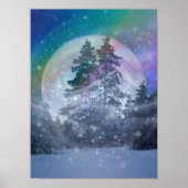 Poster voor de winterwind (Voorkant)