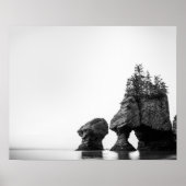 Poster voor de Zwarte en Witte Oceaan (Voorkant)