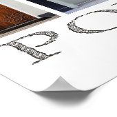 Poster voor draagbare deurfotografie (Hoek)