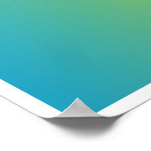 Poster voor energiebesparende lamp (Hoek)