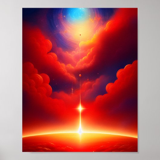 Poster voor feestvieren (Voorkant)