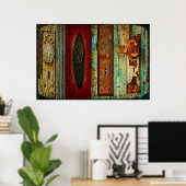  Poster voor fotografie van deurknop (Thuiskantoor)