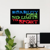 Poster voor gehandicaptenbewustzijn (Thuiskantoor)