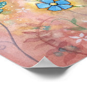 Poster voor gekantelde tuinkleding (Hoek)