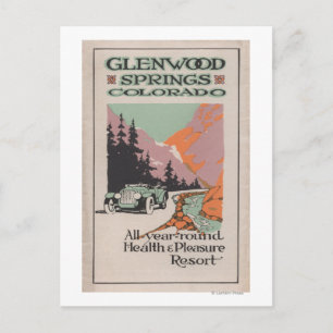 Poster voor gezondheidsResort # 1 Briefkaart