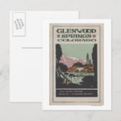 Poster voor gezondheidsResort # 2 Briefkaart (Voorkant / Achterkant)