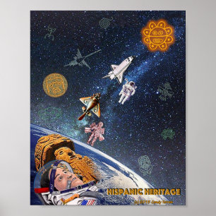 Poster voor heispanisch erfgoed