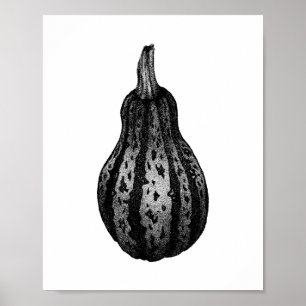 Poster voor herfstroompompoenen
