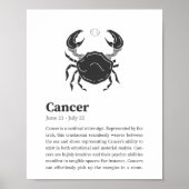 Poster voor het aantekenen van kanker (Voorkant)