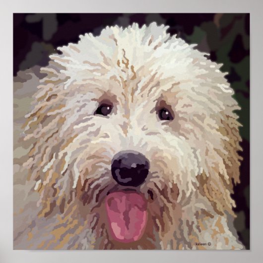 Poster voor het donkere schilderen (Voorkant)