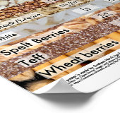 Poster voor het koken van bulkkorrels (Hoek)