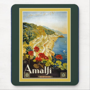 Poster voor het reizen naar Italië Mousepad Muismat