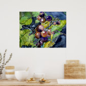 poster voor het schilderen van kunstvruchten, nog (Keuken)