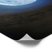 Poster voor het schilderen van moonolie (Hoek)