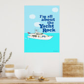 Poster voor het slaan van een jacht (Keuken)