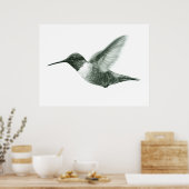 Poster voor het trekken van trekvogels (Keuken)