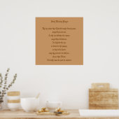 Poster voor Ierse weddenschappen (Keuken)