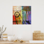 Poster voor industriële alchemie (Keuken)