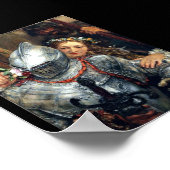 Poster voor inktviscoop en ijzerhars (Hoek)