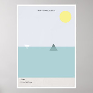 Poster voor Jaws film