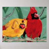 Poster voor kardinale aantrekking (Voorkant)