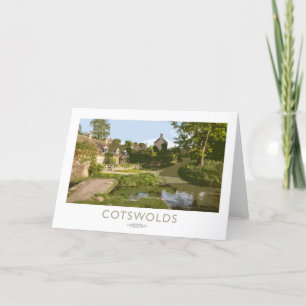 Poster voor katoenbieten bedankkaart