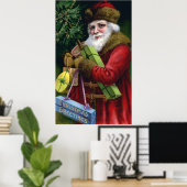  Poster voor kerstmis van de Oude Wereld (Thuiskantoor)