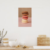 Poster voor keukengebruik van Macaroons (Keuken)