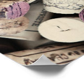 Poster voor keukengebruik van wijnkurken (Hoek)