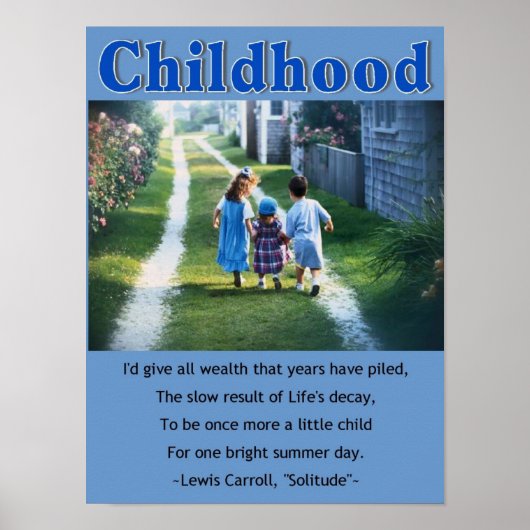 Poster voor kinderen (Voorkant)