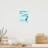 Poster voor kleuropening/bord (Keuken)