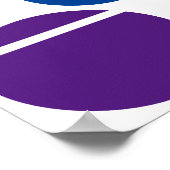 Poster voor kleurrijke cirkels (Hoek)